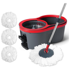 Elefan Spin Mop & Bucket Set with Pedal + 2 Microfiber Refills