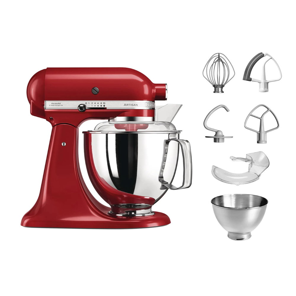 KitchenAid Artisan 4.8L Tilt-Head Stand Mixer – Empire Red