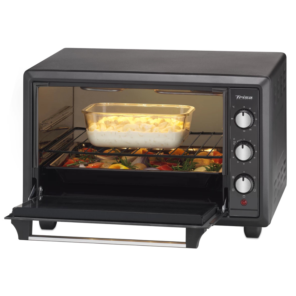 Forno Gusto 34L Electric Mini Oven – Black
