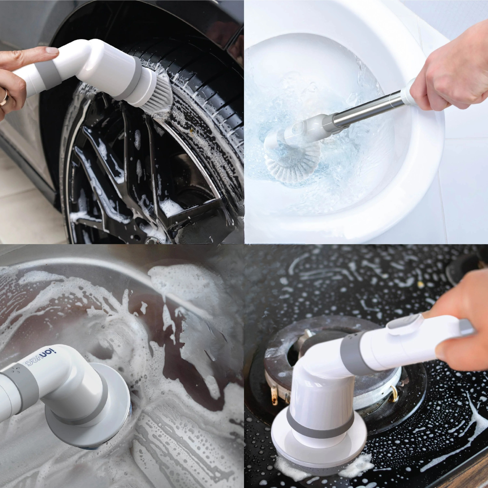 Ionvac Scrub It Cordless Electric Spin Scrubber