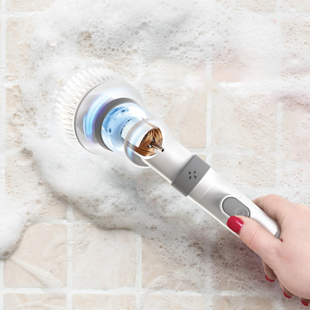 Ionvac Scrub It Cordless Electric Spin Scrubber